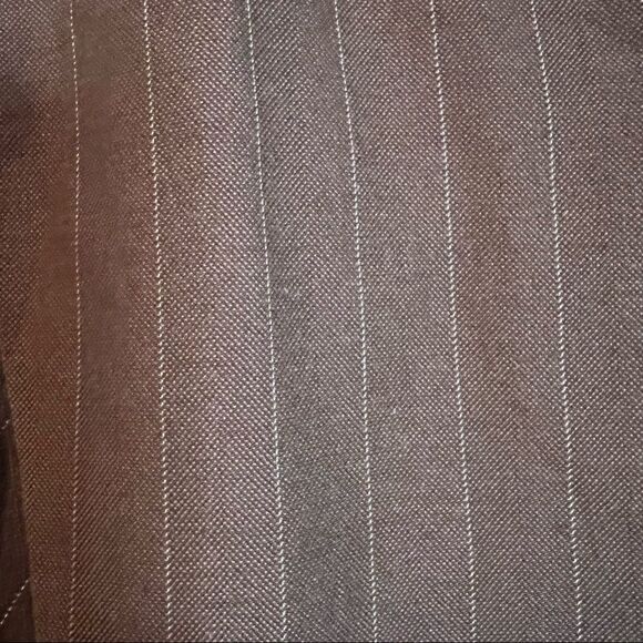 NWT! J.Jill brown linen and cotton blend blazer - Picture 11 of 13